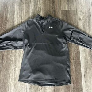 Nike Women’s Gray Quarter-Zip Runners Pullover